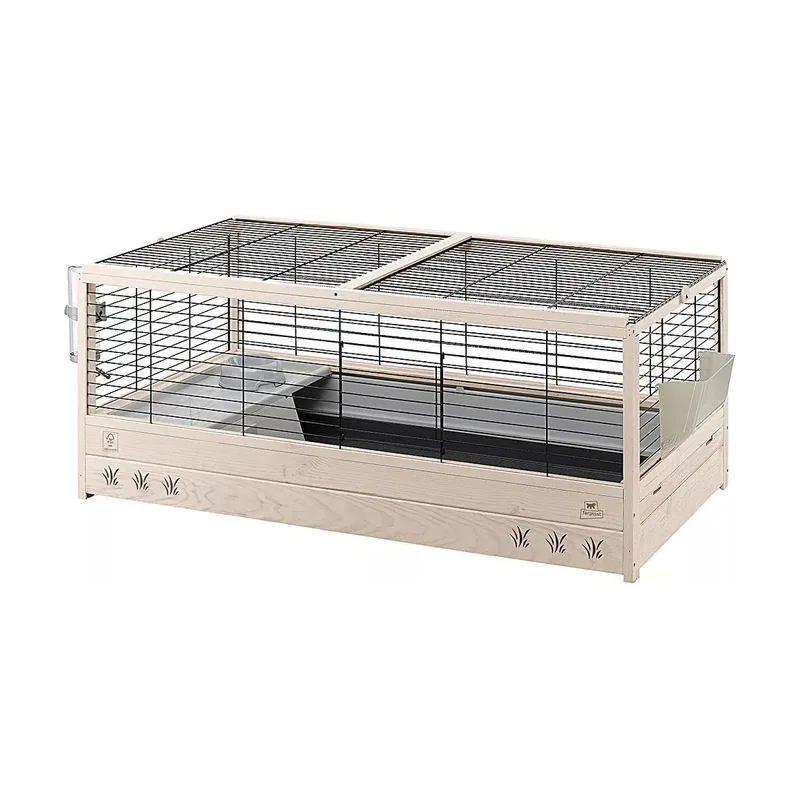 Ferplast Arena 120 Jaula Conejos Negro y Beige 1