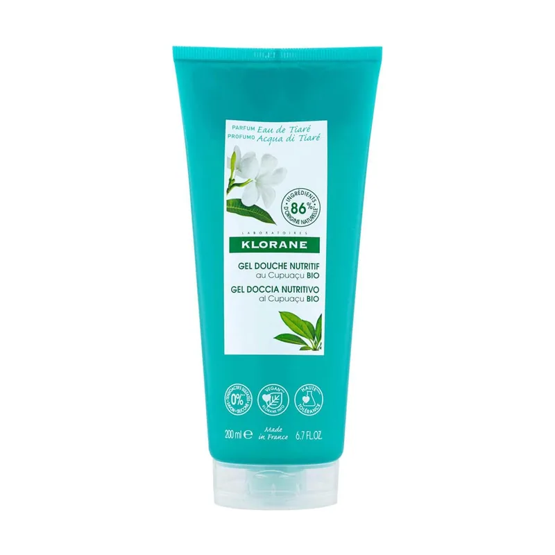 Klorane AGUA DE TIARÉ gel de ducha 200 ml