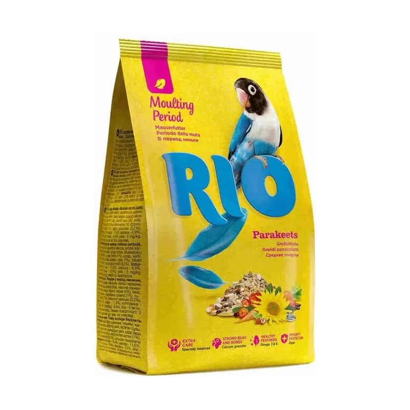 Rio Cotorras Período de Muda Alimento Seco 500g