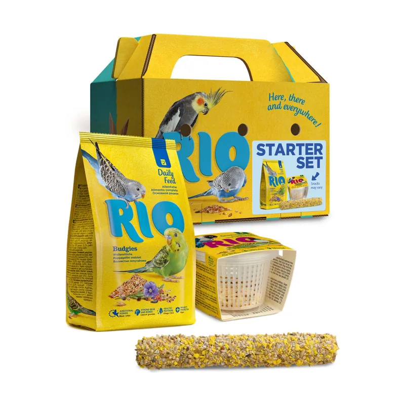 Rio Set de Iniciación para Propietarios de Periquitos Kit 0,71kg