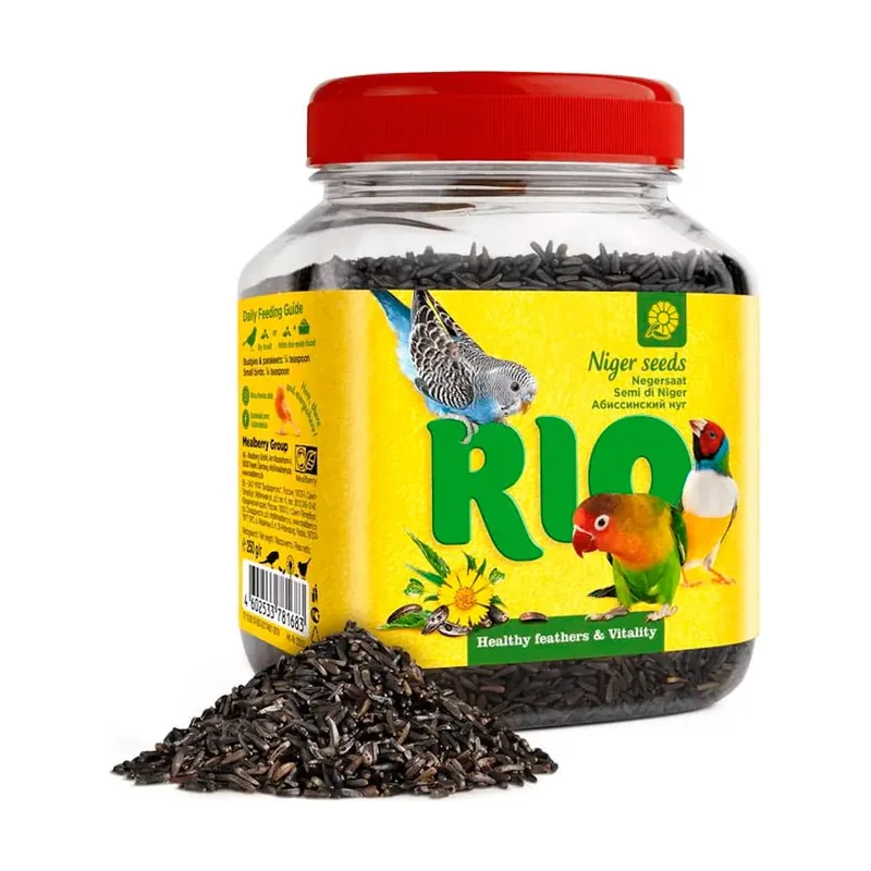Semillas De Niger Snacks Pájaros 250g