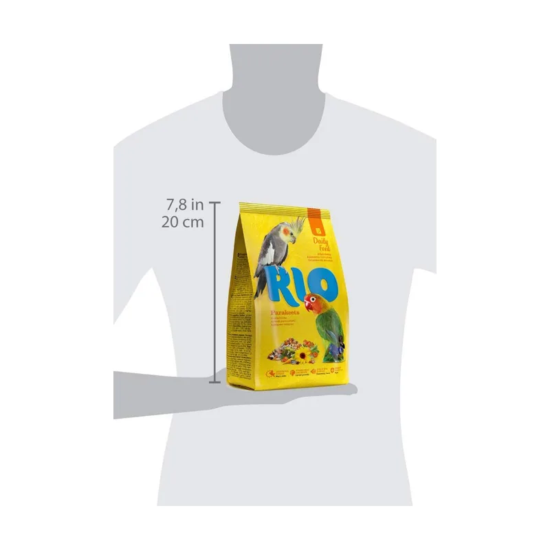 Rio Pequeñas Cotorras Alimento Seco 500g