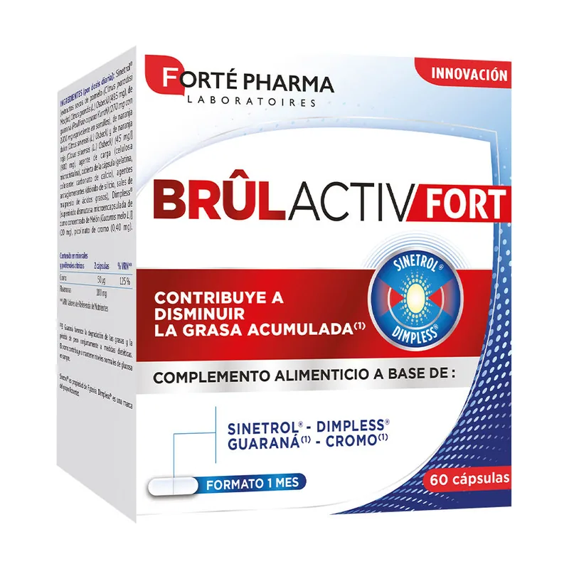 Forte Pharma BRÛLACTIV FORT complemento alimenticio 60 cápsulas