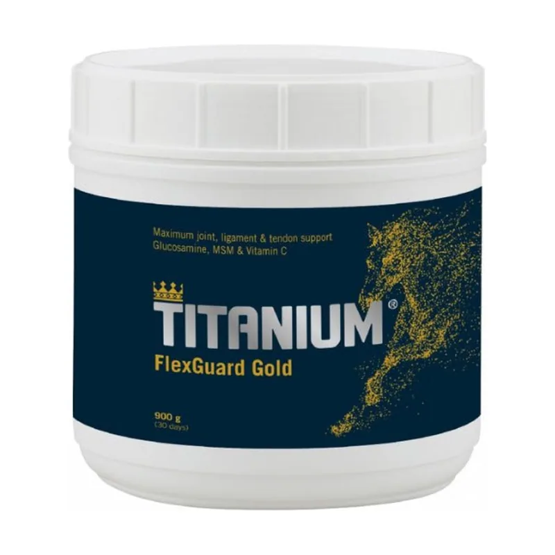 Titanium Flexguard Gold Suplemento Alimenticio para Caballos 900g