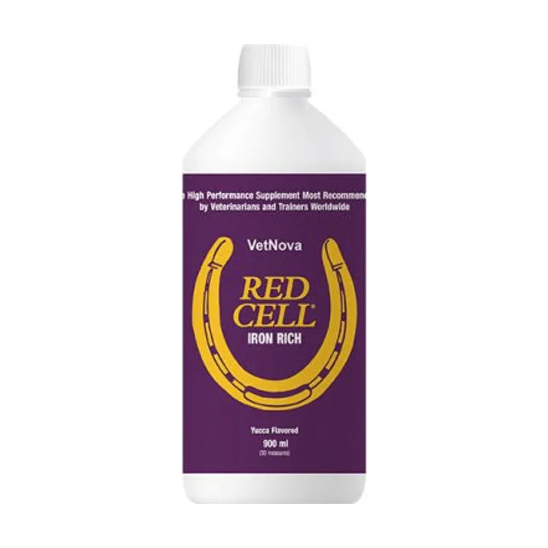 Vetnova Red Cell Suplemento Líquido para Equinos 900ml