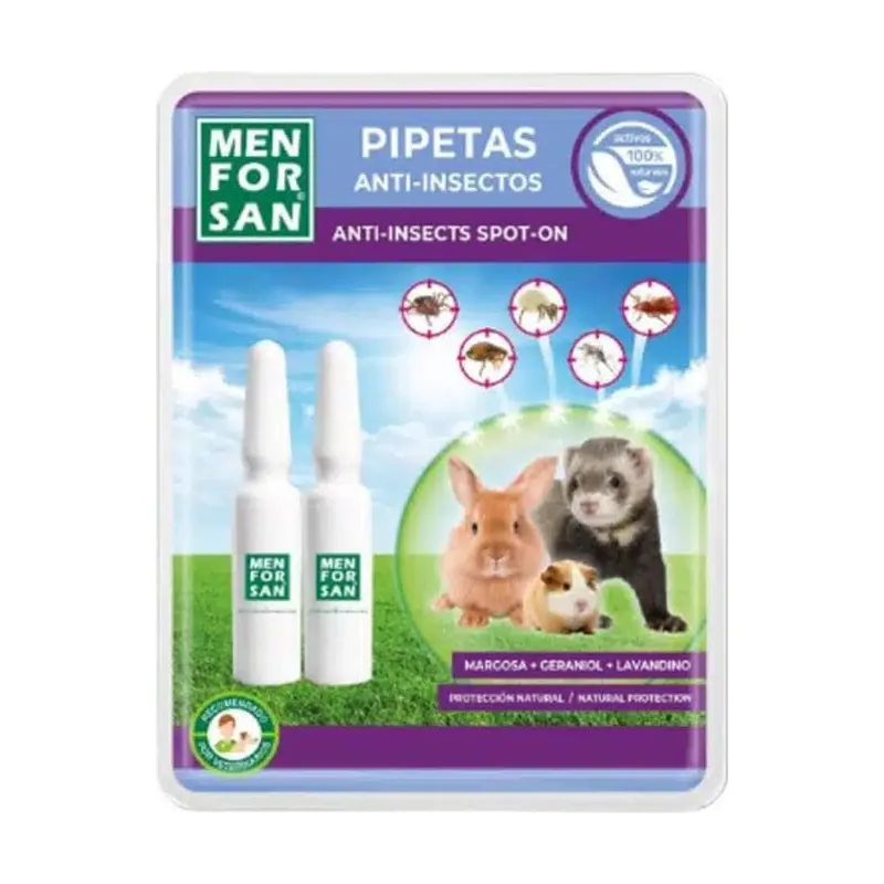 Pipetas Anti-Insectos Natural 2 und