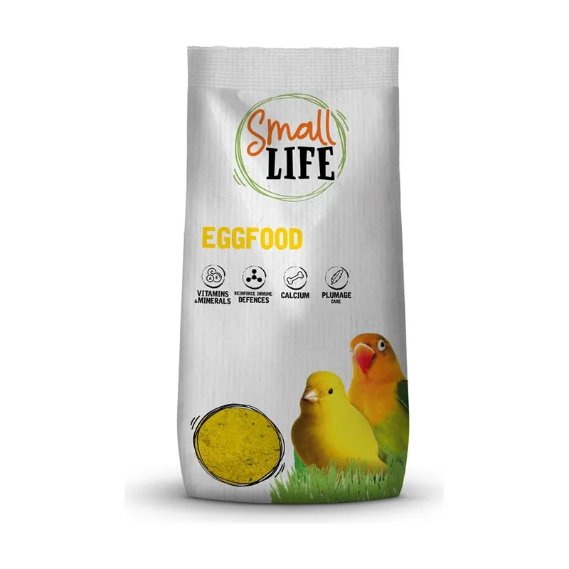 Small Life 1 KG Pasta de Cría Amarilla para aves