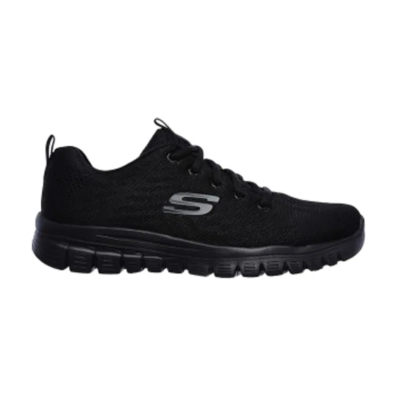 Skechers Zapatillas Graceful Get Connected negro con Memory Foam 12615