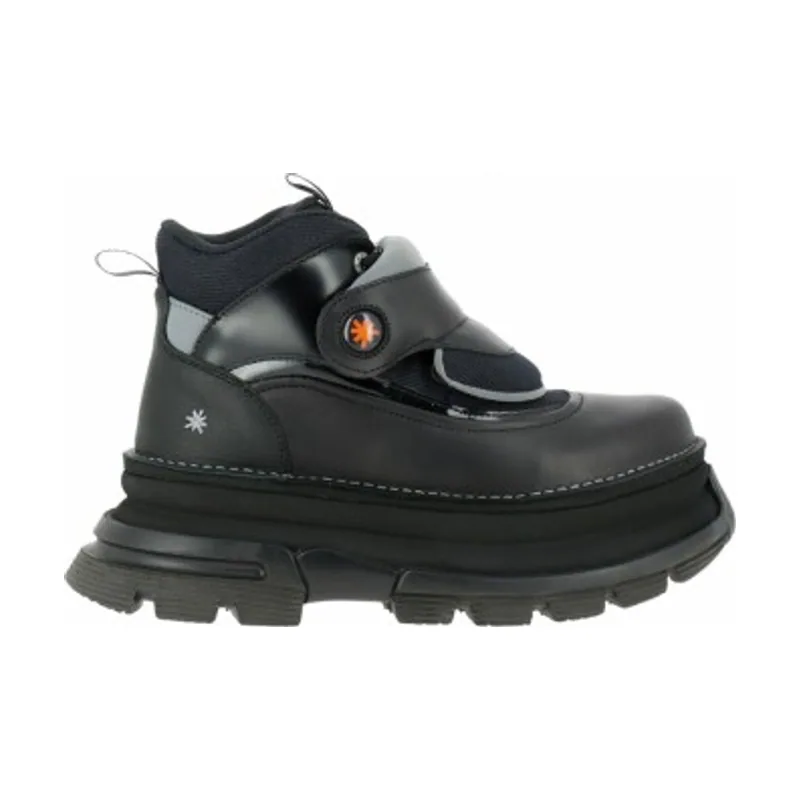 Art Botines de piel Core 2 1643 negro -Altura plataforma: 6,5 cm 116431010003_001
