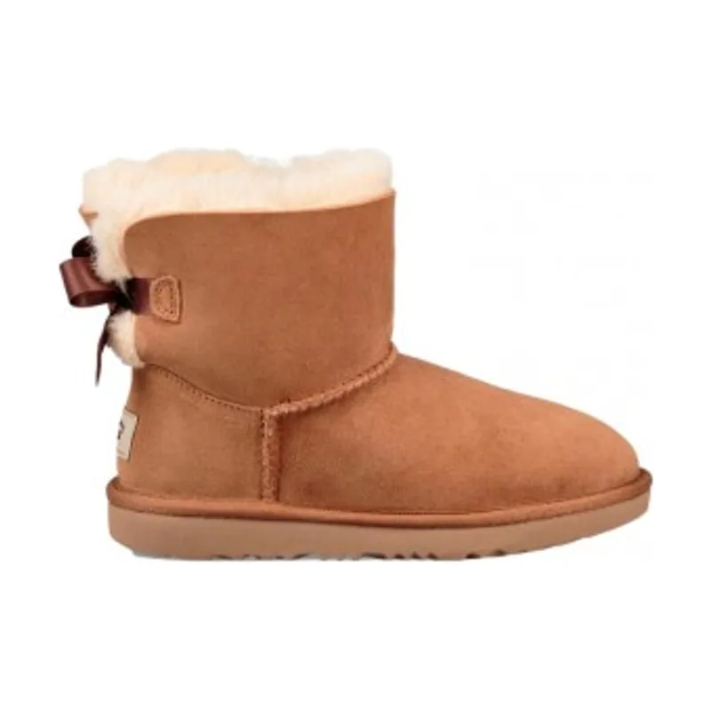 UGG Botines de piel Mini Bailey Bow II 1017397K