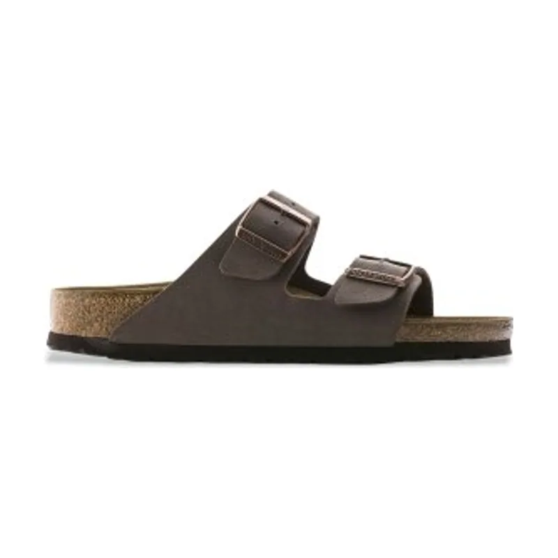 Birkenstock Sandalias de Piel Arizona Birko-Flor Nubuck (Ajuste Estrecho) 151183