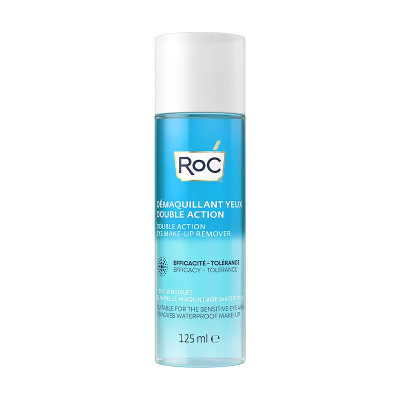 ROC DESMAQUILLANTE DE OJOS doble acción 125 ml