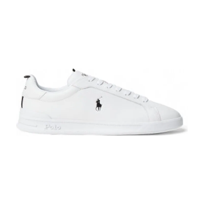 Zapatillas de piel con logotipo 809860883006