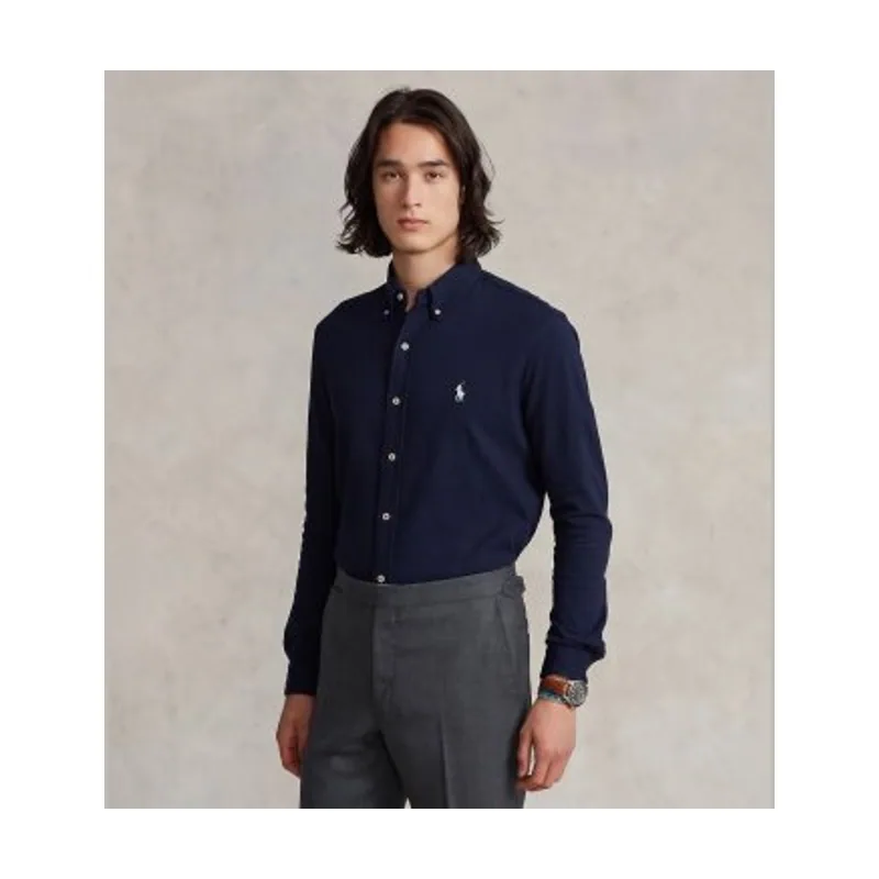 Polo Ralph Lauren Camisa de piqué ultraligera 710654408016