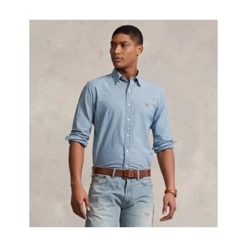 Polo Ralph Lauren Camisa Cambray Custom Fit 710792042001