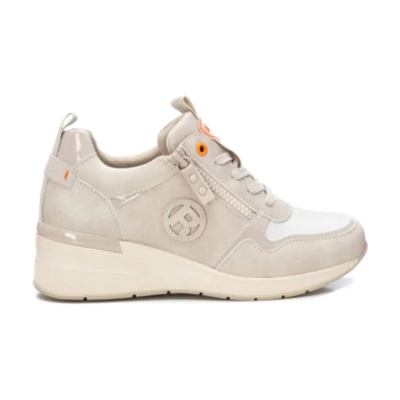 Refresh Zapatillas Con Cuña Blanco Roto -Altura Plataforma 5Cm 17125802-HIELO
