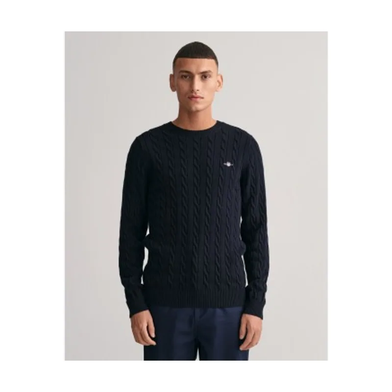Gant Jersey de cuello redondo y punto de ochos 8050601