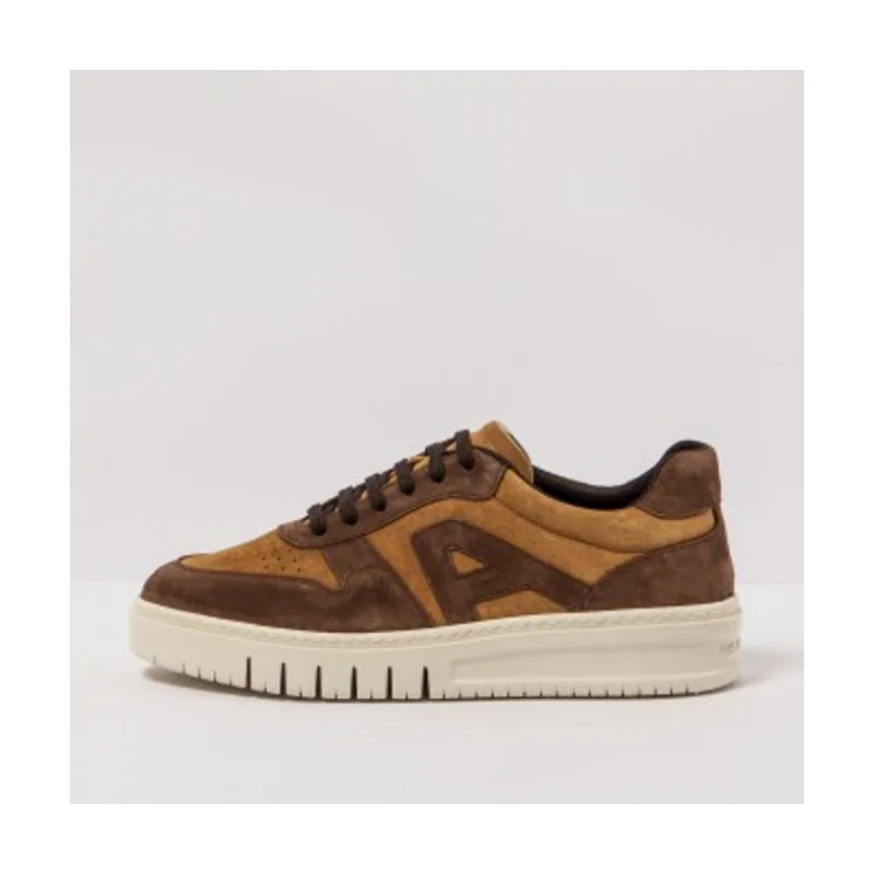 Art Zapatillas de piel 1777S Silk Suede Toffee-Chocolate 11777S1VB003_0MU