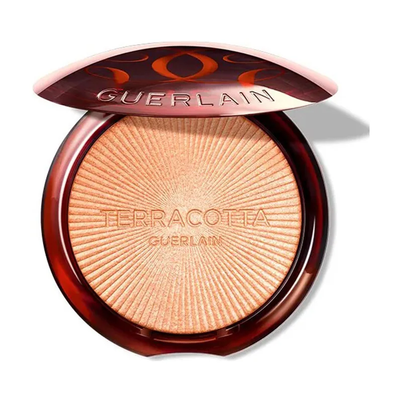 Guerlain TERRACOTTA LUMINIZER iluminador en polvo compacto #00-ivory