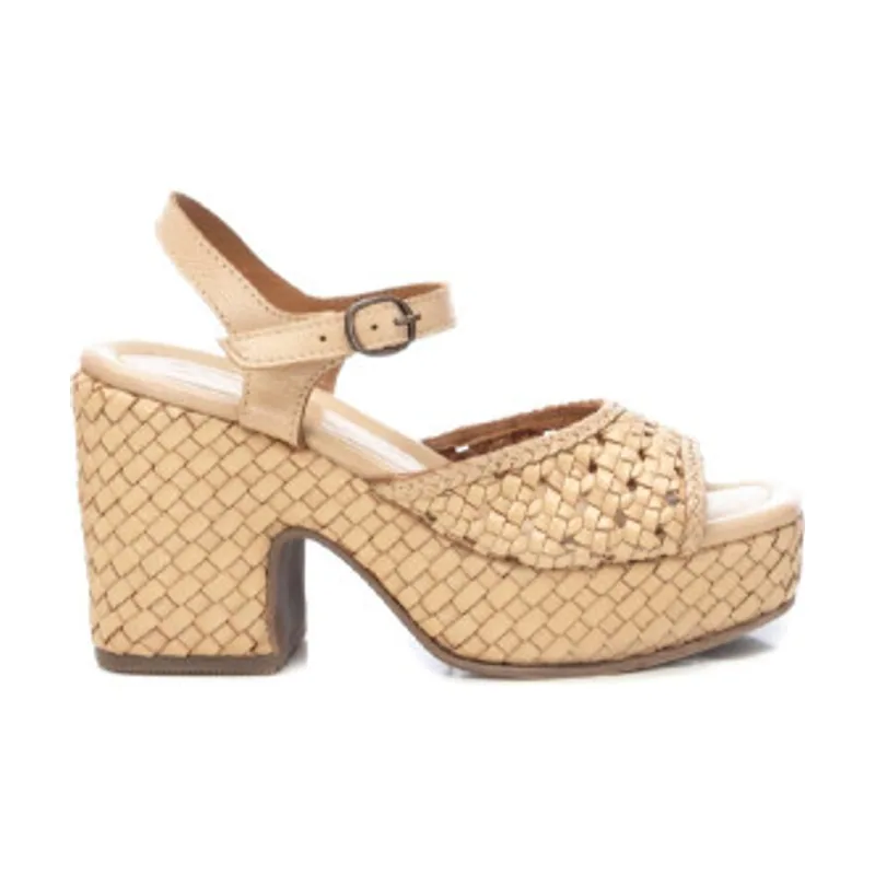 Carmela Sandalias de piel 161637 16163704-BEIGE