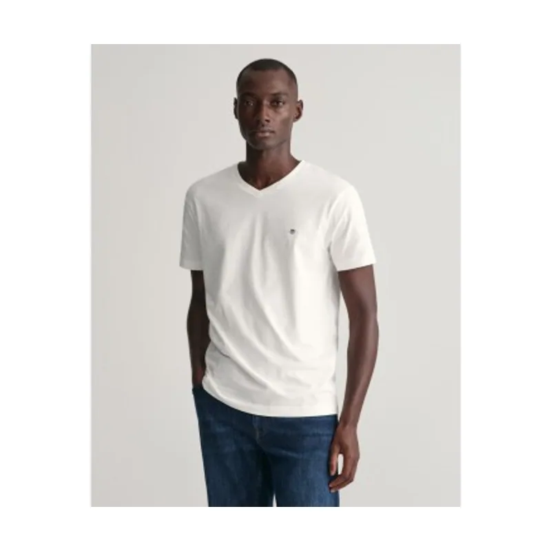 Gant Camiseta Shield V-Neck 2003186