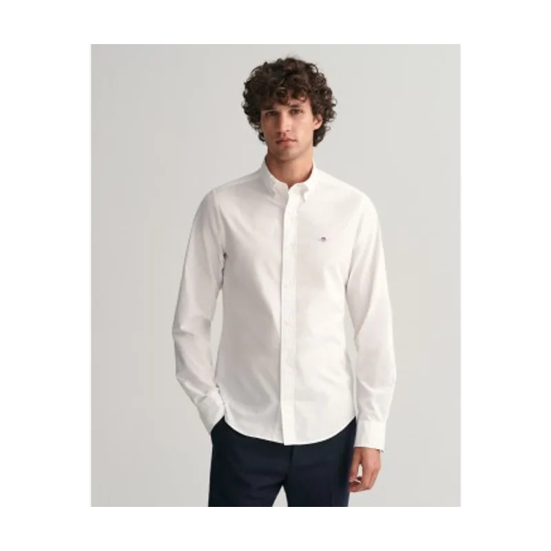 Gant Camisa Slim Fit de popelina 3000102