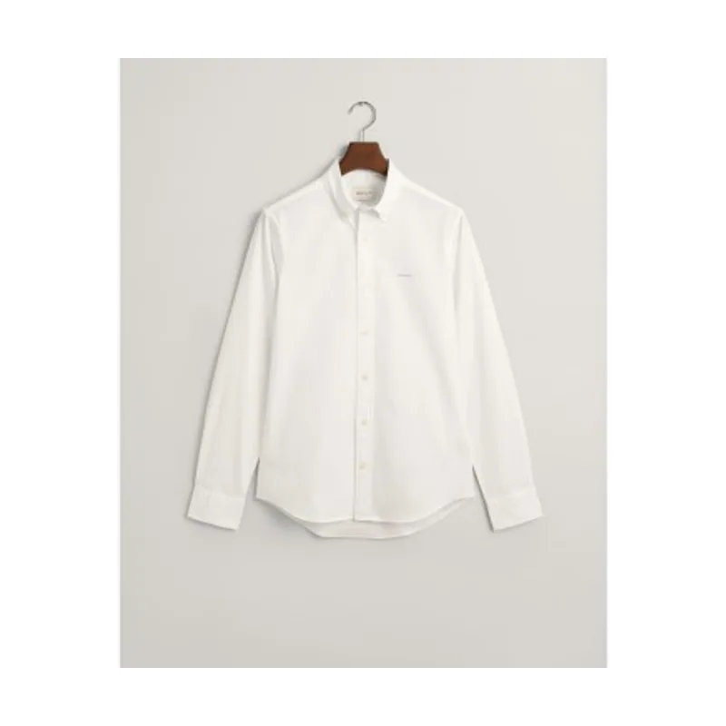 Gant Camisa Slim Fit Pinpoint Oxford 3000302