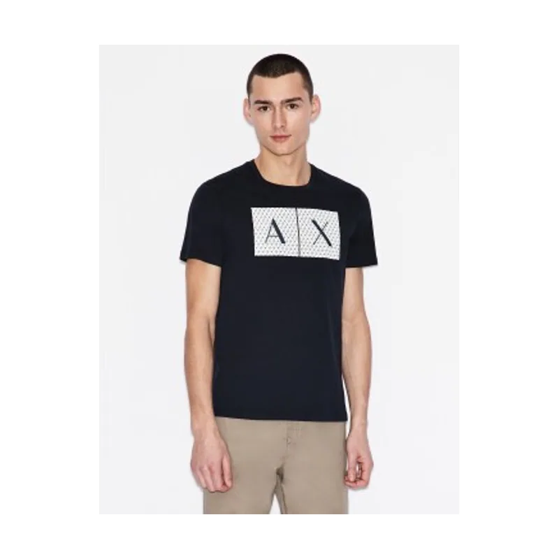 A|X Armani Exchange Camiseta Cuadrados 8NZTCKZ8H4Z1510