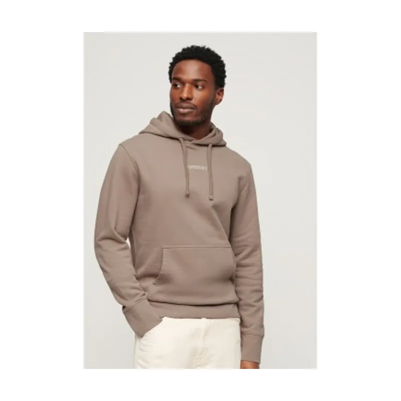 Superdry Sudadera de corte holgado con capucha y micrologotipo estampado M2013518A
