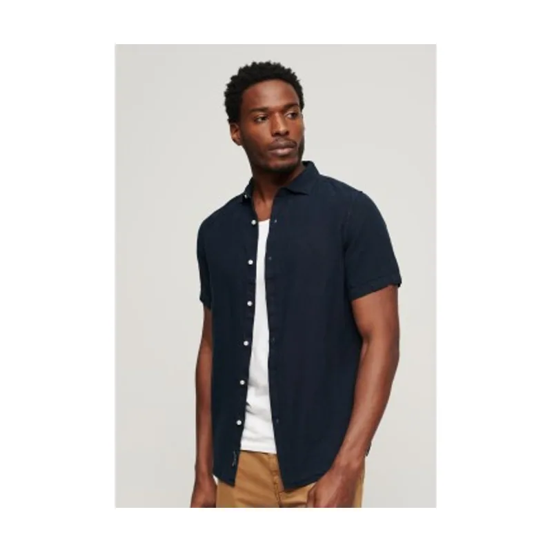 Superdry Camisa informal de lino Studios M4010608A