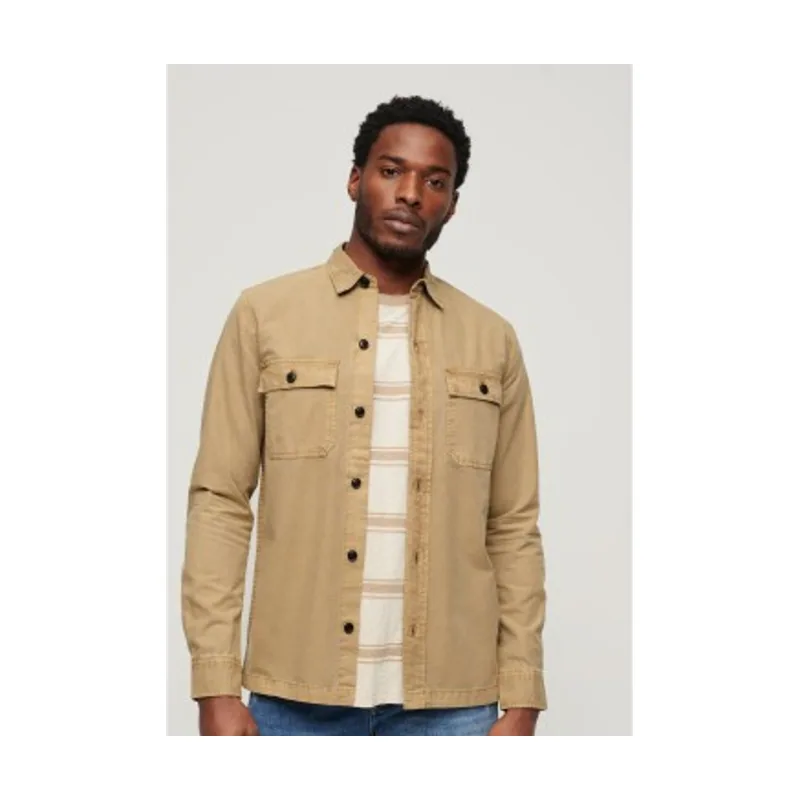Superdry Camisa de manga larga militar M4010799A