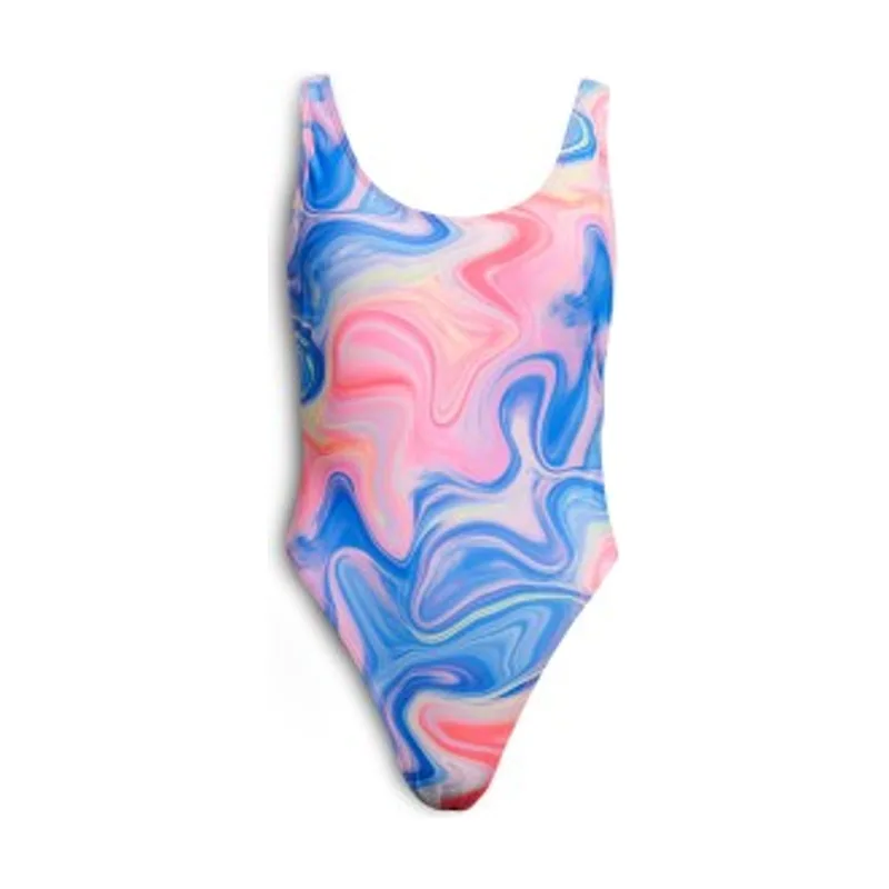 Superdry Bañador estampado con espalda pronunciada W3010408A