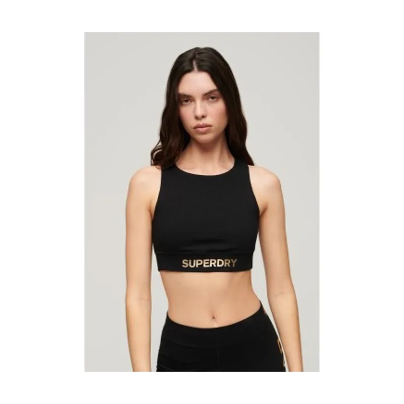 Superdry Sujetador deportivo con logo Sportswear W6011835A