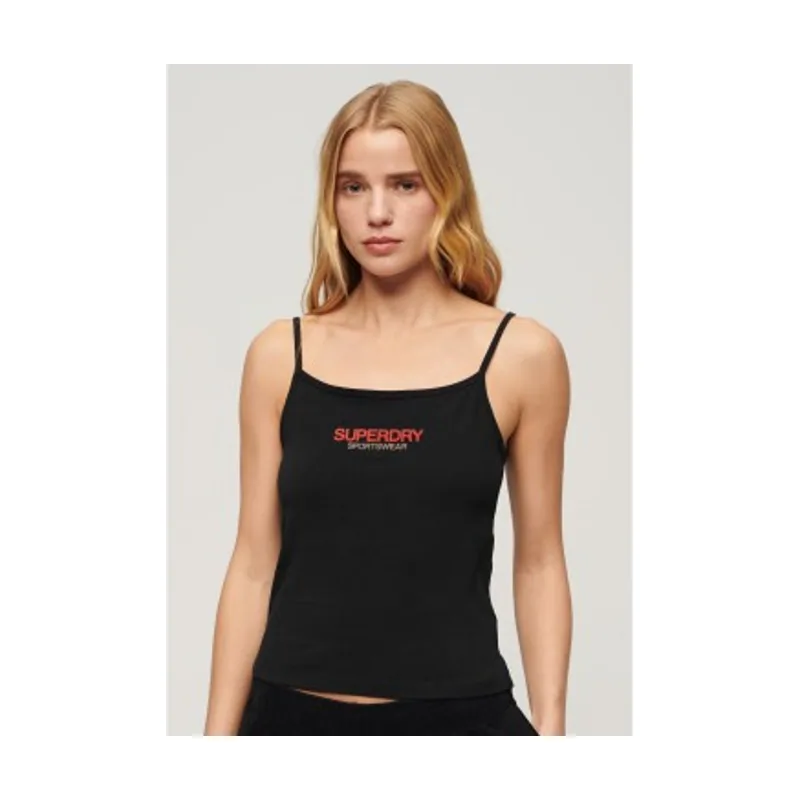 Superdry Camiseta entallada con logotipo Sportswear W6011836A