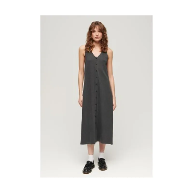 Superdry Vestido playero midi de punto W8011640A