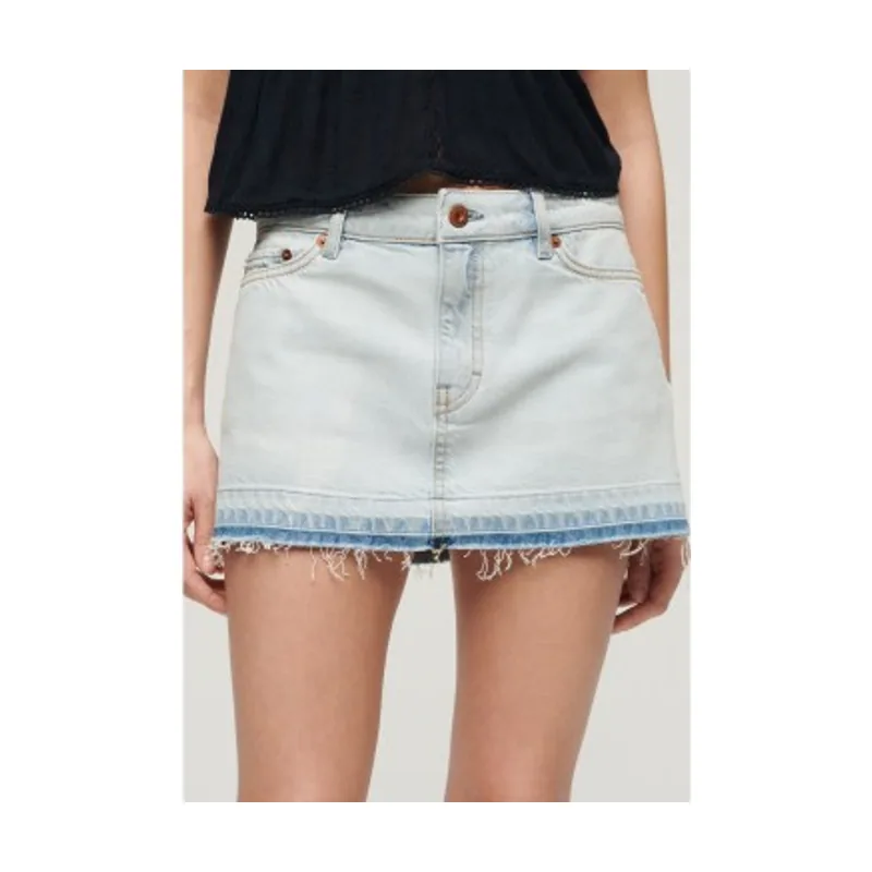 Superdry Minifalda vaquera W7210317A