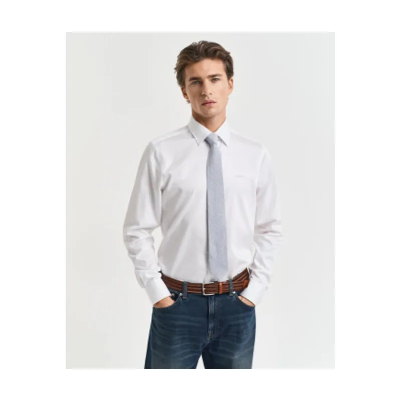 Gant Camisa Slim Fit de satén 3230300