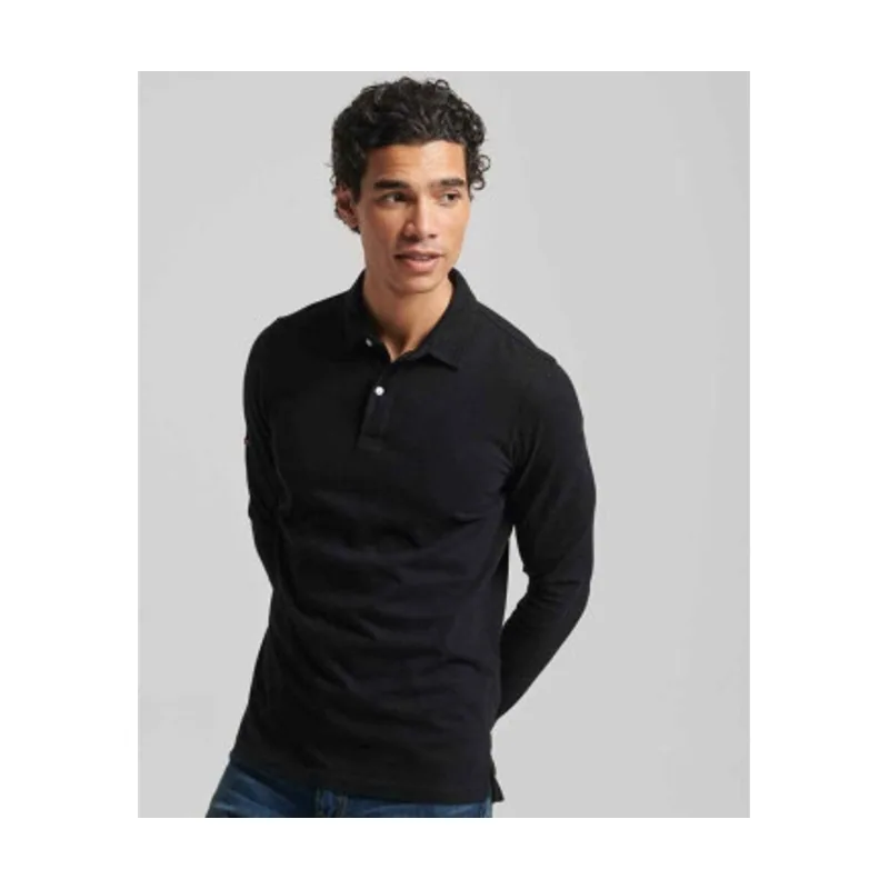 Superdry Polo de punto de manga larga Studios M1110386A
