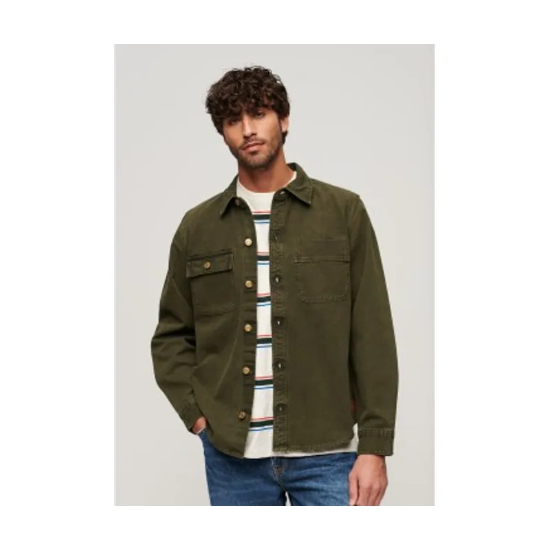 Superdry Sobrecamisa de lona Surplus M4010826A
