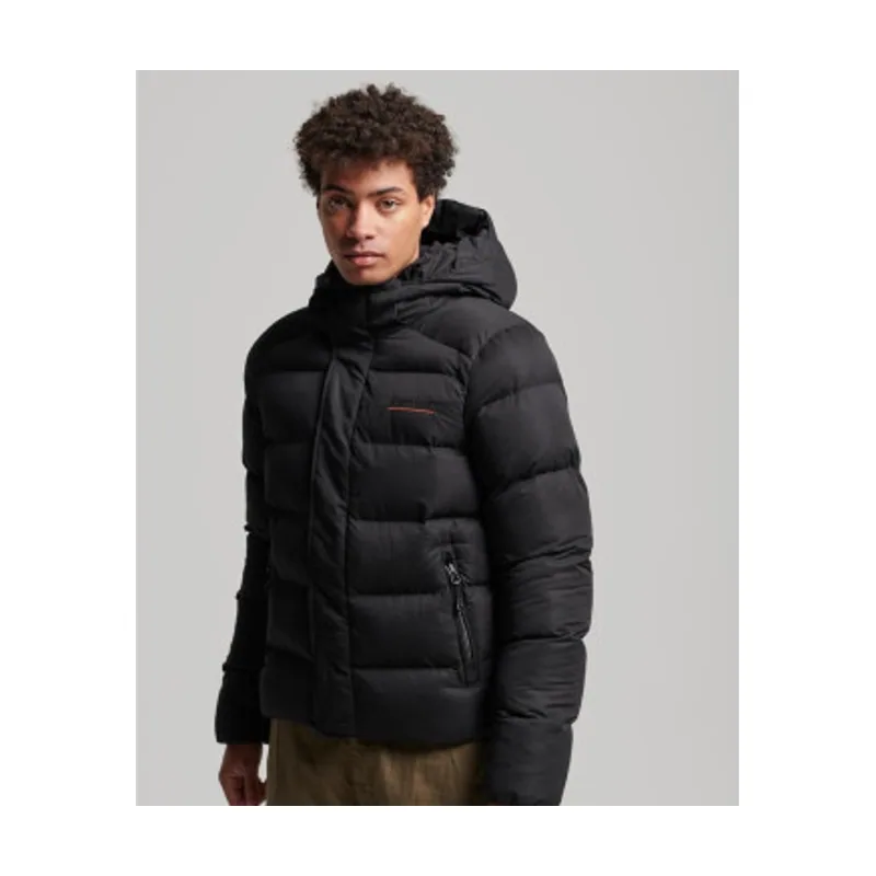 Superdry Chaqueta acolchada de microfibra con capucha Sports M5011760A