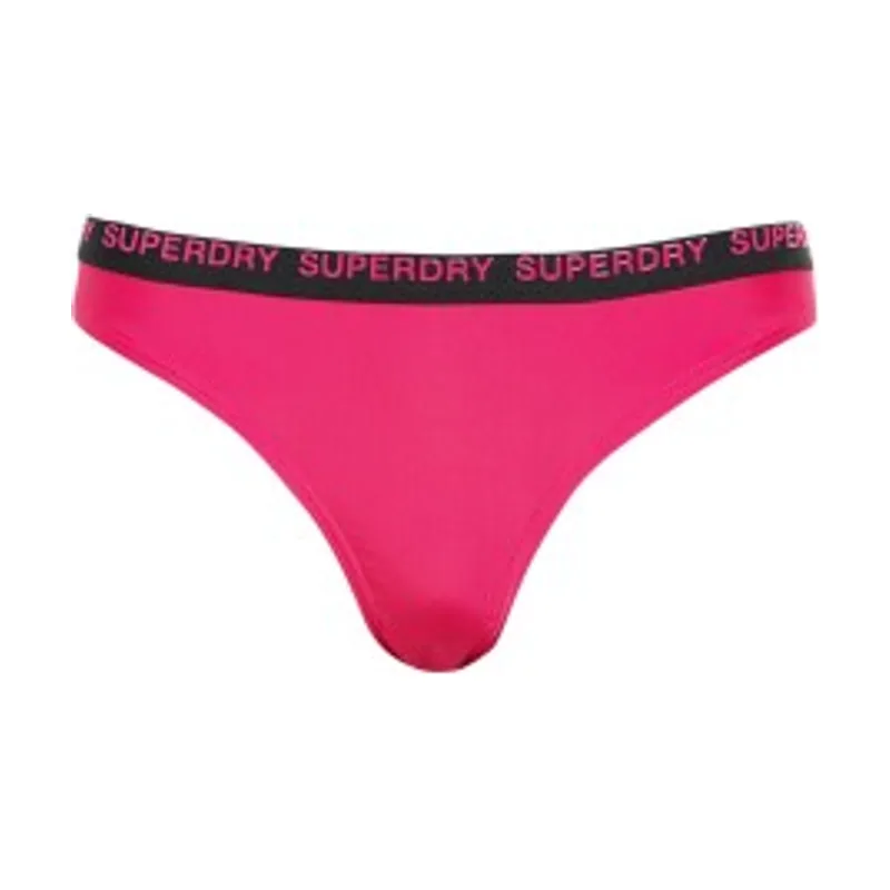 Superdry Braguita de bikini elástica de corte atrevido W3010390A