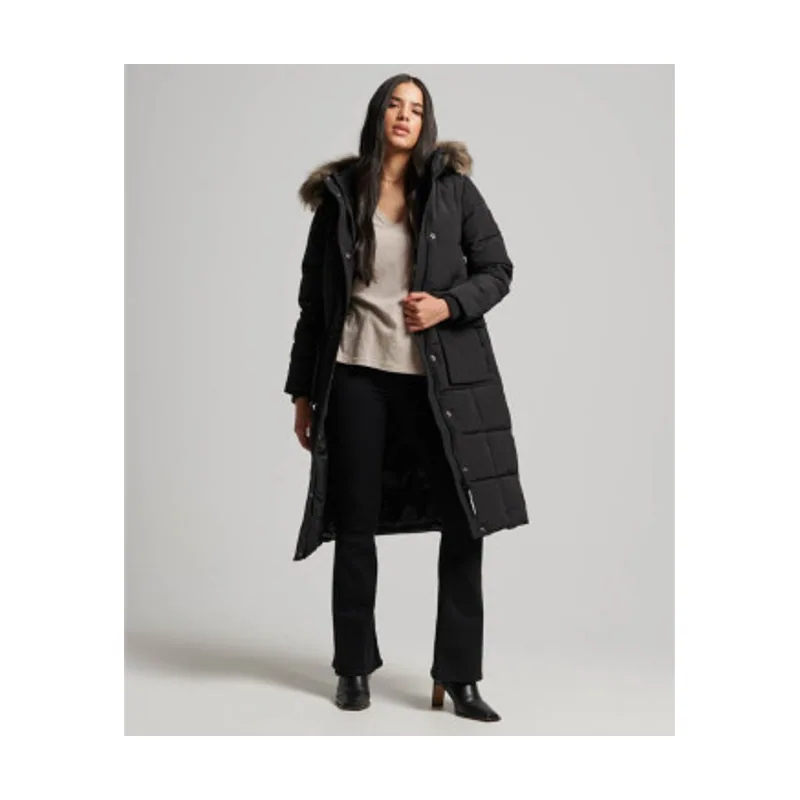 Superdry Abrigo largo acolchado Everest W5011566A