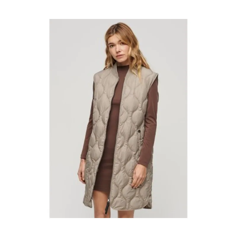 Superdry Chaleco largo con forro Studios W5011659A