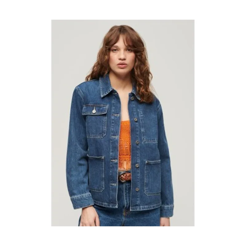 Superdry Chaqueta vaquera Chore W5011677A