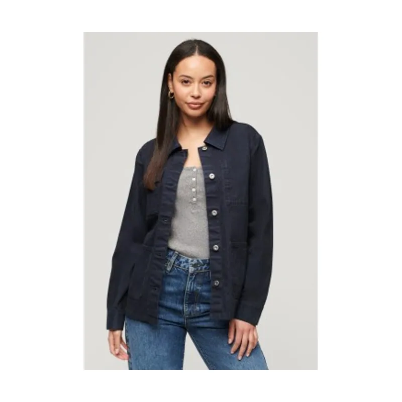 Superdry Cazadora de lona Chore W5011711A