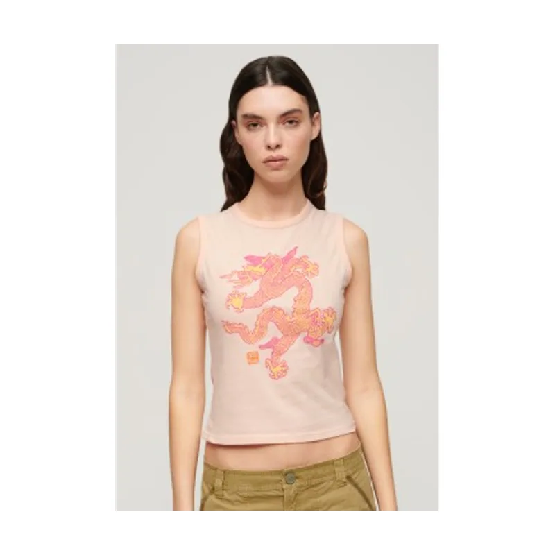 Superdry Camiseta con logo Vintage Komodo W6011813A