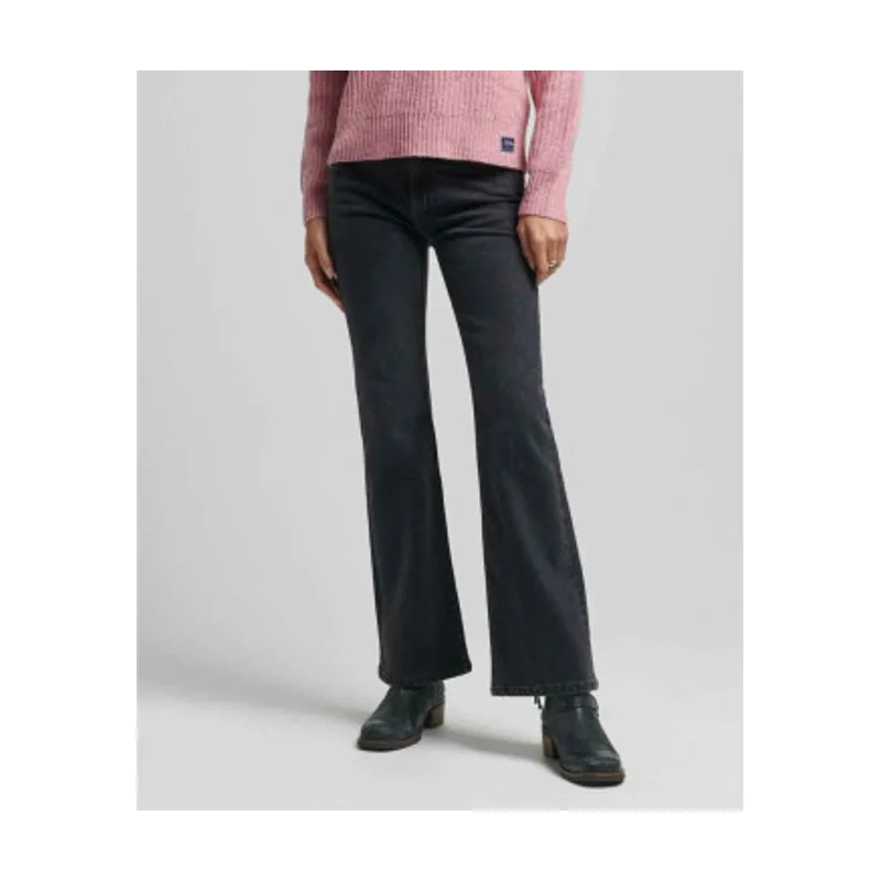 Superdry Jeans ajustados acampanados talle W7010797A