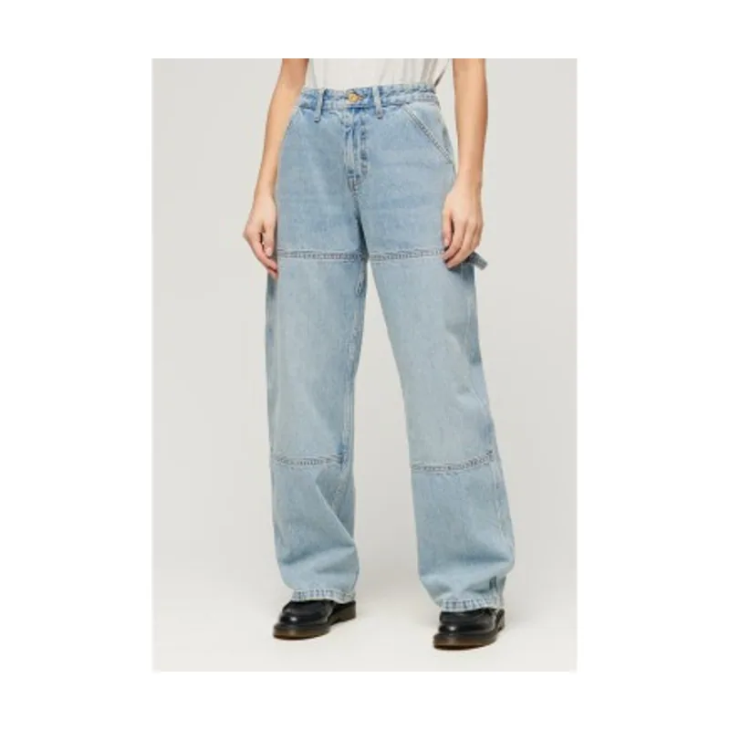 Superdry Jeans de tiro medio Carpenter W7011067A