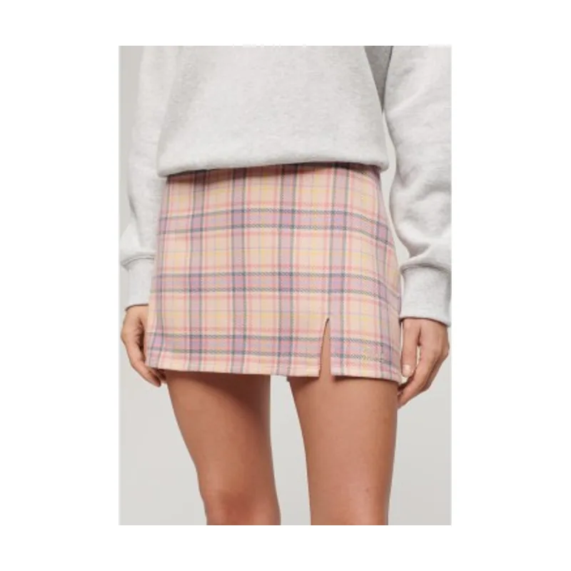Superdry Minifalda a cuadros W7210321A