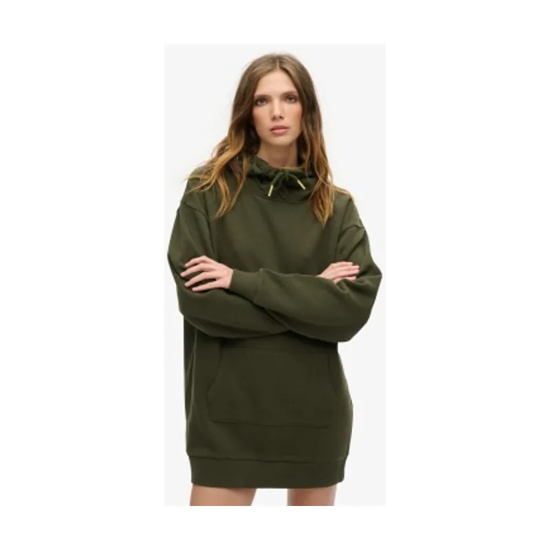 Superdry Vestido Con Capucha Y Strass Tattoo W8011738A
